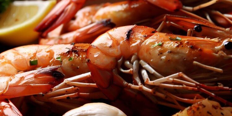 Camarão Grelhado ao Alho e Limão: Emagreça sem Deixar de se Deliciar! 2 Camarão Grelhado ao Alho e Limão