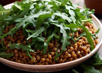 Salada de Lentilha e Rúcula: Emagreça sem Passar Fome!