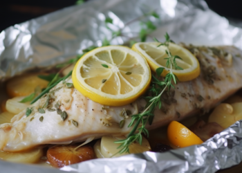 Peixe no Papillote: Emagrecimento sem Esforço