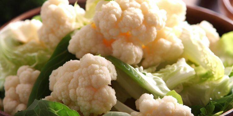 Salada de Couve-Flor: Saciedade e Emagrecimento em cada Garfada!