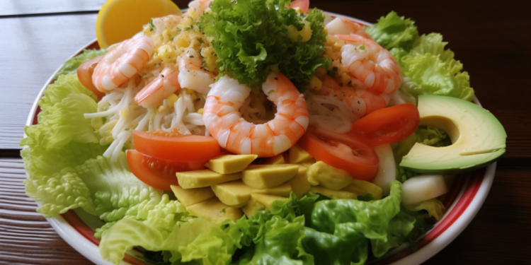 Salada de Camarão e Abacate: Luxo e Magreza na sua Mesa!