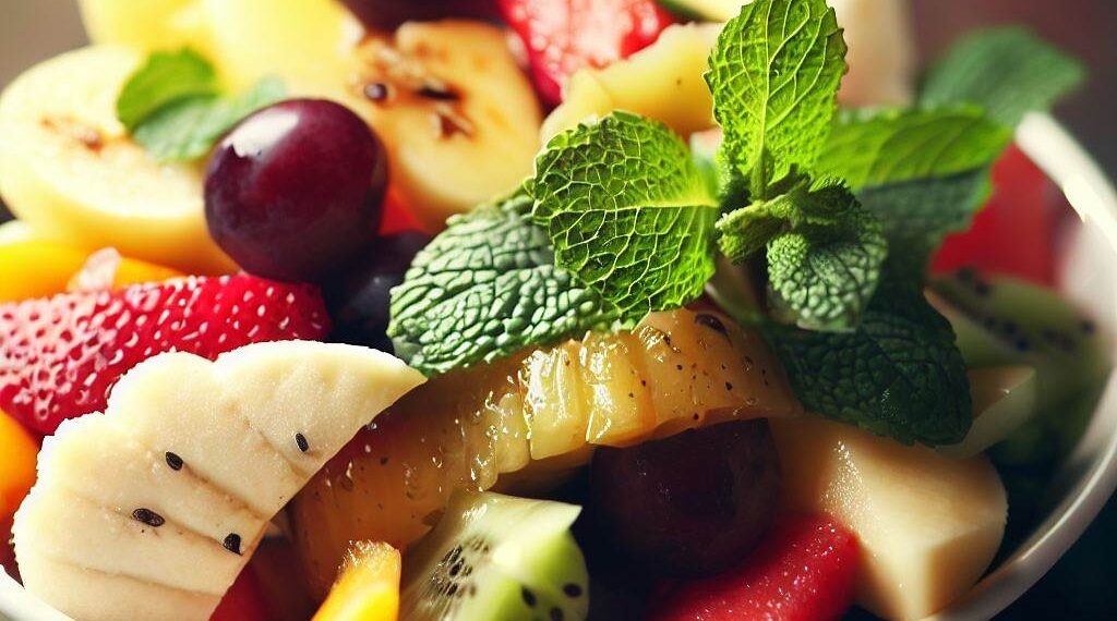 Salada de Frutas com Hortelã: Refresque-se e Derreta Gordurinhas! 1 Salada de Frutas com Hortelã: Refresque-se e Derreta Gordurinhas!