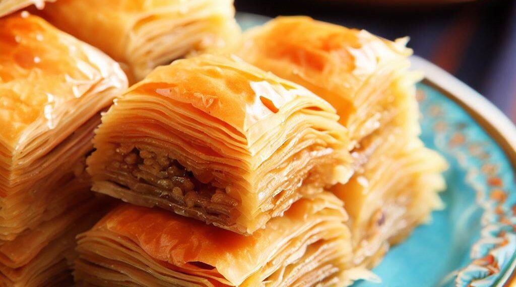 Baklava Turca: Doçura Folhada com Nozes e Mel