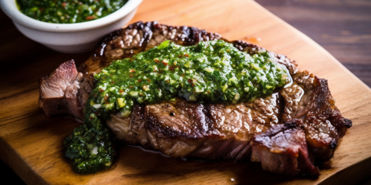 Delicioso Bife Ancho com Chimichurri: Prepare Molho Chimichurri Caseiro 2 Delicioso Bife Ancho com Chimichurri