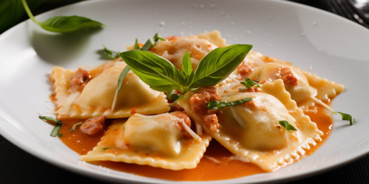 Deliciosos Raviólis de Lagosta Receita de Molho de Tomate Fresco 2 Deliciosos Raviólis de Lagosta Receita de Molho de Tomate Fresco