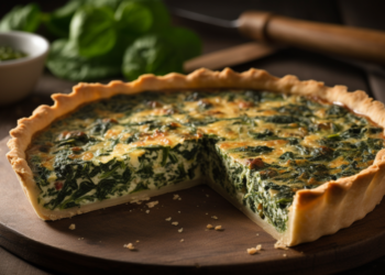 Quiche de Espinafre: Saboreie e Perca Medidas Rapidamente!