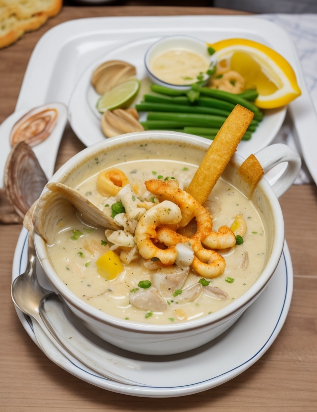 Clam Chowder de Boston: Sopa Cremosa de Mariscos! 4 Clam Chowder de Boston: Sopa Cremosa de Mariscos!