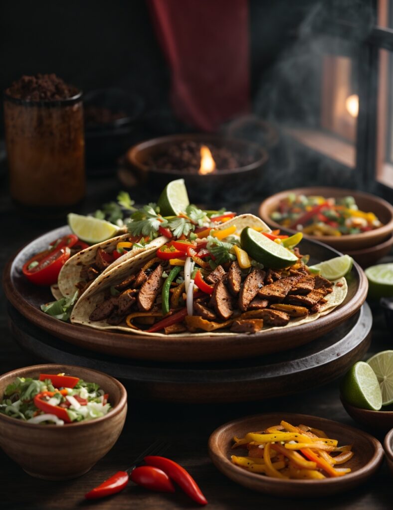 Fajitas Tex-Mex Autênticas: Sabor da Fronteira EUA-México! 2 Fajitas Tex-Mex Autênticas