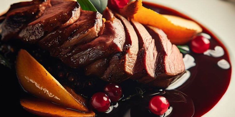 Magret de Pato ao Molho de Vinho Tinto e Frutas Vermelhas 2 cdbc552b 451f 42db 963f 6481c3f7eea0