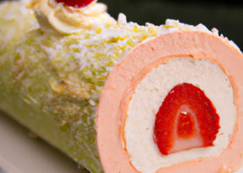 Rocambole Fit de Morango: Sabor e Saúde em Harmonia