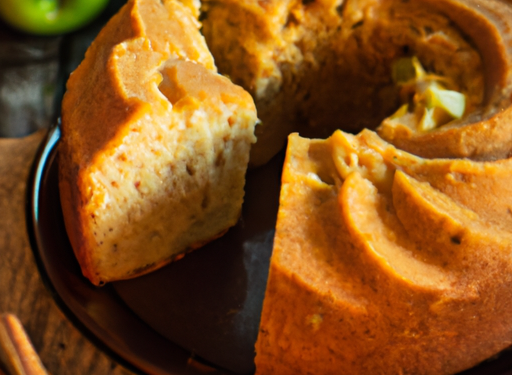 Bolo de Maçã e Canela Fit: Aconchego em Forma de Sobremesa