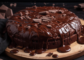 Bolo de Chocolate Vegano : Sem Lactose e Delicioso