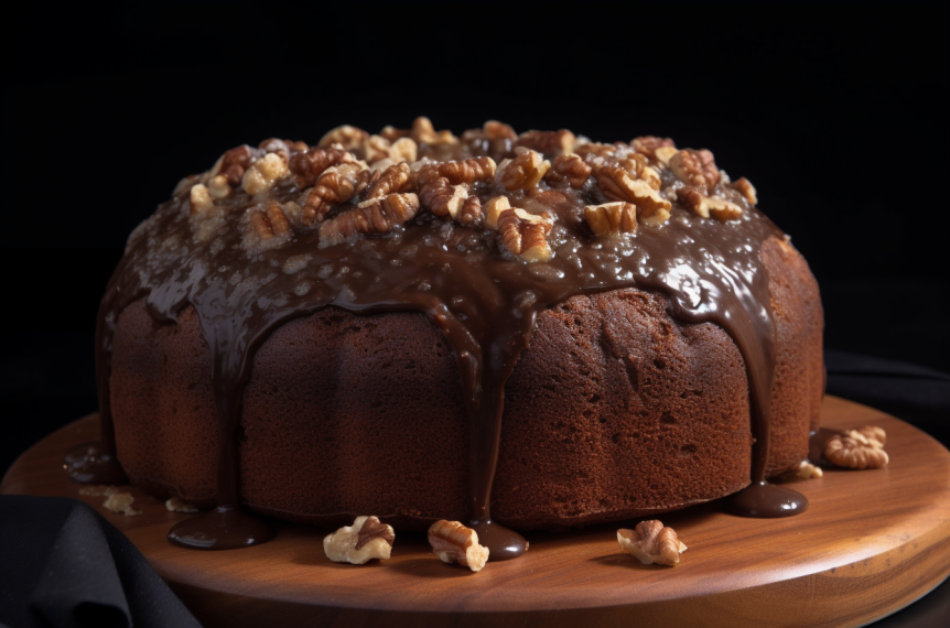 Bolo de Nozes Integral: Sabor Natalino e Saudável
