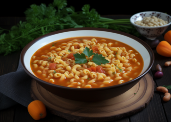 Pasta e Fagioli: Sopa de Massa e Feijão à Moda Italiana