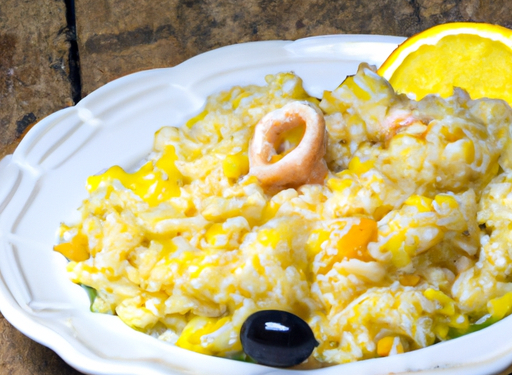Risoto de Bacalhau Desfiado