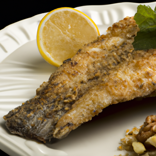 Truta Assada com Amêndoas 2 Truta Assada