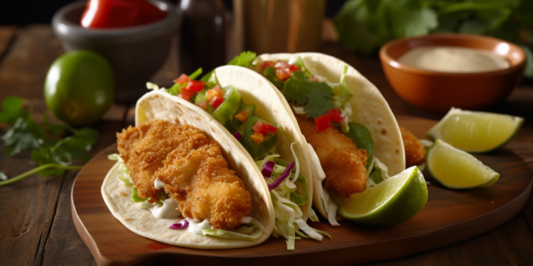 Tacos de Peixe Crocantes
